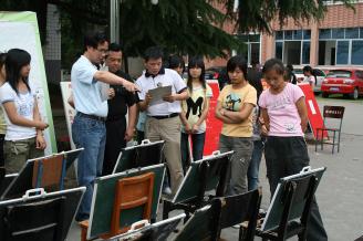 2008年5月30日，师范部组织粉笔字比赛。.jpg